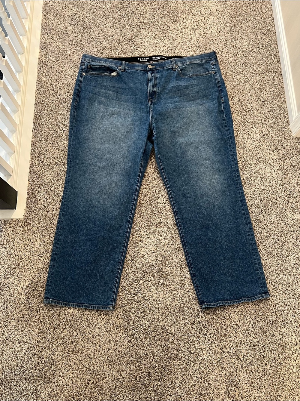 Torrid Plus Size Straight Leg Jeans